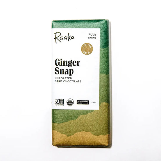 Raaka Chocolate Ginger Snap